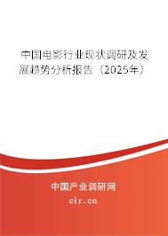 中國電影行業(yè)現(xiàn)狀調(diào)研及發(fā)展趨勢分析報告（2025年）