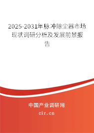 2025-2031年脈沖除塵器市場現(xiàn)狀調(diào)研分析及發(fā)展前景報告