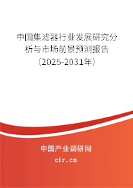 中國(guó)集濾器行業(yè)發(fā)展研究分析與市場(chǎng)前景預(yù)測(cè)報(bào)告（2025-2031年）