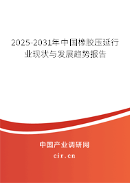 2025-2031年中國橡膠壓延行業(yè)現(xiàn)狀與發(fā)展趨勢報(bào)告