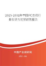 2025-2031年中國FC總線行業(yè)現(xiàn)狀與前景趨勢報告