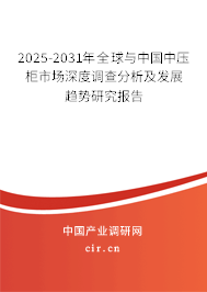 2025-2031年全球與中國中壓柜市場(chǎng)深度調(diào)查分析及發(fā)展趨勢(shì)研究報(bào)告