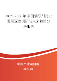 2025-2031年中國偶聯(lián)劑行業(yè)發(fā)展深度調(diào)研與未來趨勢分析報告