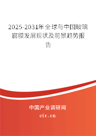 2024-2030年全球與中國(guó)玻璃窗膜發(fā)展現(xiàn)狀及前景趨勢(shì)報(bào)告