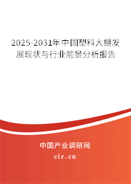2025-2031年中國塑料大棚發(fā)展現(xiàn)狀與行業(yè)前景分析報告