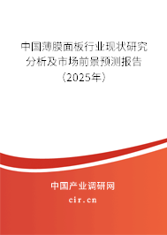 中國薄膜面板行業(yè)現(xiàn)狀研究分析及市場前景預(yù)測報(bào)告（2025年）