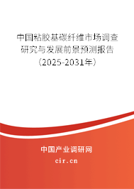 中國粘膠基碳纖維市場調查研究與發(fā)展前景預測報告（2025-2031年）