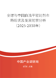 全球與中國(guó)自流平密封劑市場(chǎng)現(xiàn)狀及發(fā)展前景分析（2025-2030年）