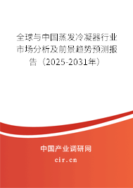 全球與中國蒸發(fā)冷凝器行業(yè)市場分析及前景趨勢預(yù)測報告（2024-2030年）