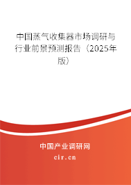 中國蒸氣收集器市場調(diào)研與行業(yè)前景預(yù)測報告（2025年版）