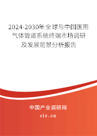 2024-2030年全球與中國醫(yī)用氣體管道系統(tǒng)終端市場調(diào)研及發(fā)展前景分析報(bào)告