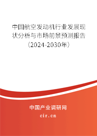 中國(guó)航空發(fā)動(dòng)機(jī)行業(yè)發(fā)展現(xiàn)狀分析與市場(chǎng)前景預(yù)測(cè)報(bào)告（2024-2030年）