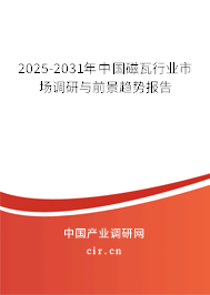 2025-2031年中國磁瓦行業(yè)市場調(diào)研與前景趨勢報告