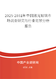 2025-2031年中國激光玻璃市場調(diào)查研究與行業(yè)前景分析報告