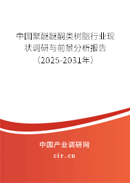 中國聚醚醚酮類樹脂行業(yè)現(xiàn)狀調(diào)研與前景分析報(bào)告（2025-2031年）