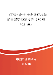 中國(guó)運(yùn)動(dòng)控制卡市場(chǎng)現(xiàn)狀與前景趨勢(shì)預(yù)測(cè)報(bào)告（2025-2031年）