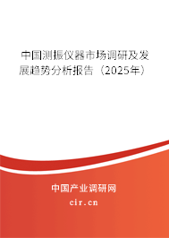 中國(guó)測(cè)振儀器市場(chǎng)調(diào)研及發(fā)展趨勢(shì)分析報(bào)告（2025年）