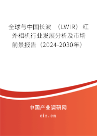 全球與中國(guó)長(zhǎng)波 （LWIR） 紅外相機(jī)行業(yè)發(fā)展分析及市場(chǎng)前景報(bào)告（2024-2030年）