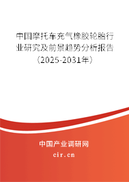 中國摩托車充氣橡膠輪胎行業(yè)研究及前景趨勢分析報(bào)告（2025-2031年）