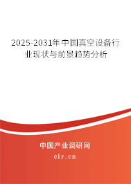 2024-2030年中國(guó)真空設(shè)備行業(yè)現(xiàn)狀與前景趨勢(shì)分析