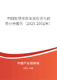 中國智慧殯葬發(fā)展現(xiàn)狀與趨勢分析報告（2025-2031年）
