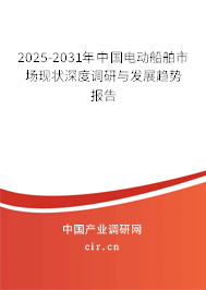 2024-2030年中國電動(dòng)船舶市場現(xiàn)狀深度調(diào)研與發(fā)展趨勢報(bào)告