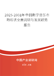 2025-2031年中國數(shù)字音樂市場現(xiàn)狀全面調(diào)研與發(fā)展趨勢報告