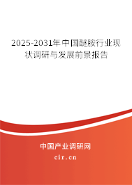 2025-2031年中國醚胺行業(yè)現(xiàn)狀調(diào)研與發(fā)展前景報告